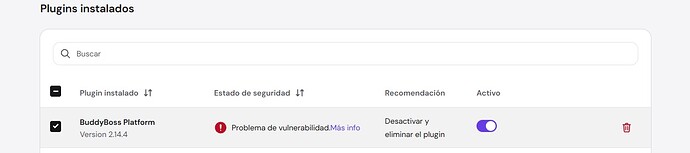Problema de vulnerabilidad
