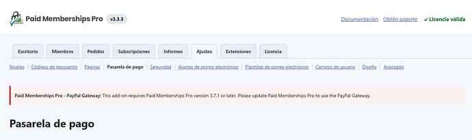 actualizar a version3.7.1 o mas